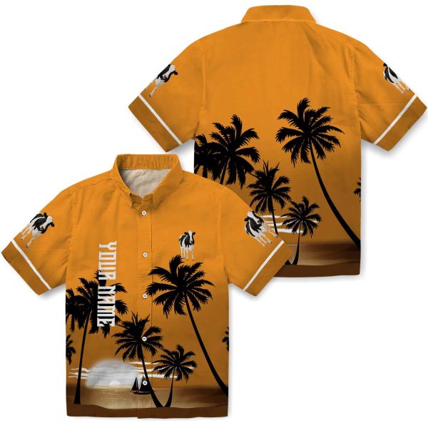 Cow Beach Sunset Hawaiian Shirt Latest Model