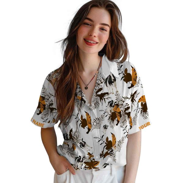 Cow Botanical Theme Hawaiian Shirt Trendy