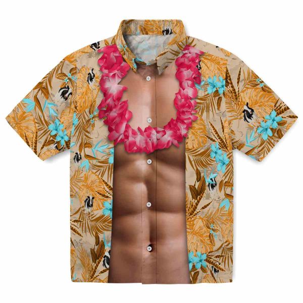 Cow Chest Illusion Hawaiian Shirt Best selling