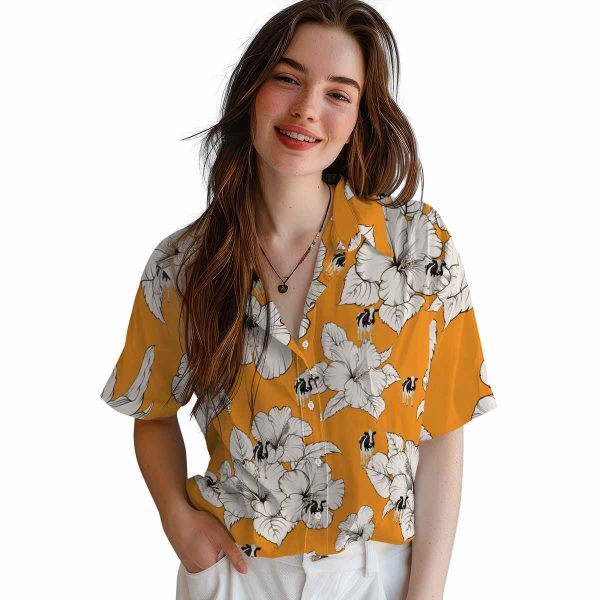 Cow Hibiscus Blooms Hawaiian Shirt Trendy