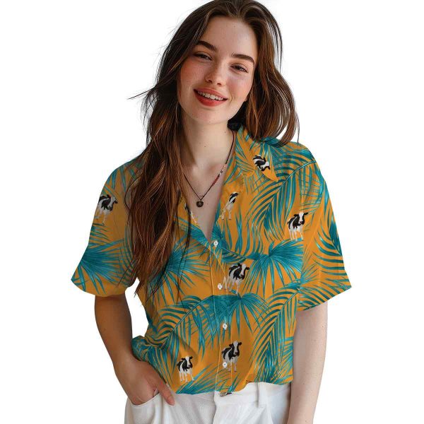 Cow Leafy Palms Hawaiian Shirt Trendy