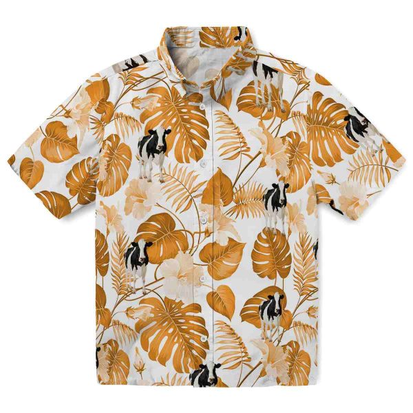 Cow Tropical Plants Hawaiian Shirt Best selling