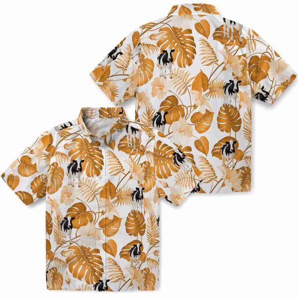 Cow Tropical Plants Hawaiian Shirt Latest Model