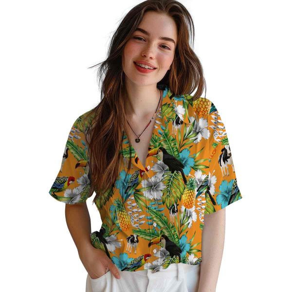 Cow Tropical Toucan Hawaiian Shirt Trendy