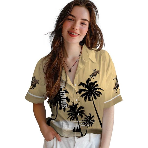 Cowboy Beach Sunset Hawaiian Shirt Trendy