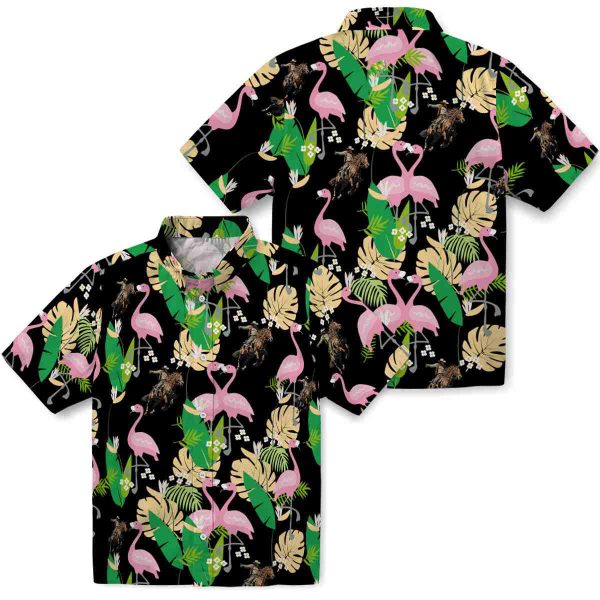 Cowboy Flamingo Foliage Hawaiian Shirt Latest Model