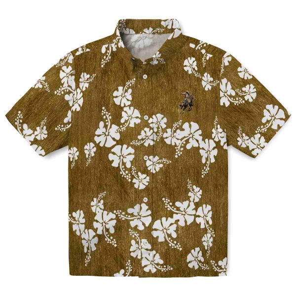 Cowboy Hibiscus Clusters Hawaiian Shirt Best selling