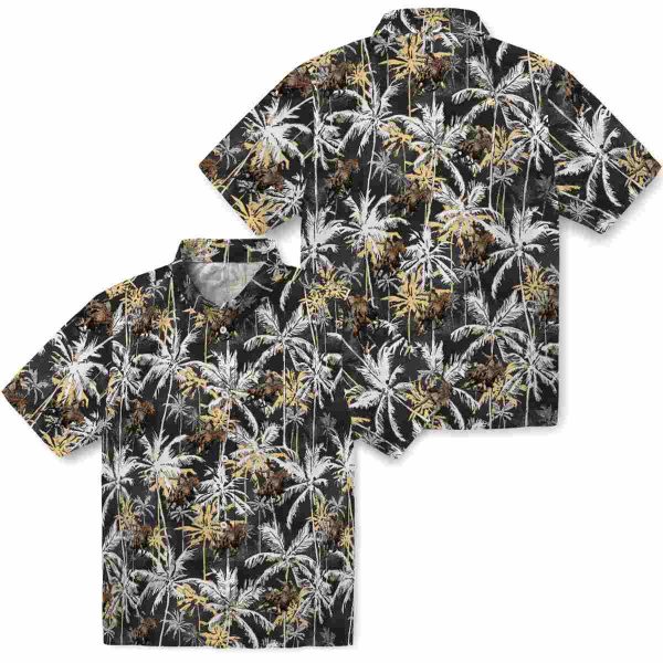 Cowboy Palm Pattern Hawaiian Shirt Latest Model