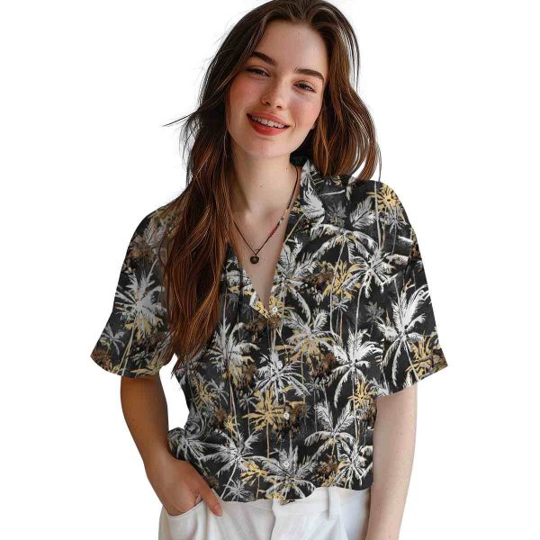 Cowboy Palm Pattern Hawaiian Shirt Trendy