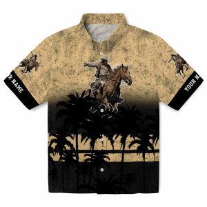 Cowboy Sunset Pattern Hawaiian Shirt Best selling