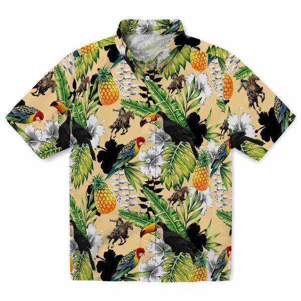 Cowboy Tropical Toucan Hawaiian Shirt Best selling