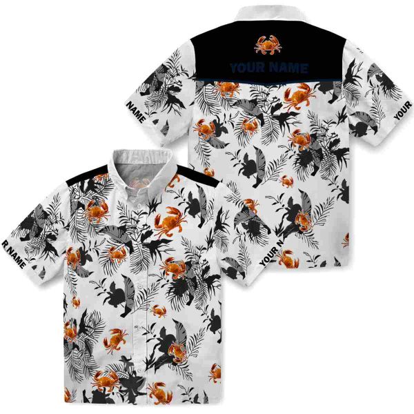 Crab Botanical Theme Hawaiian Shirt Latest Model