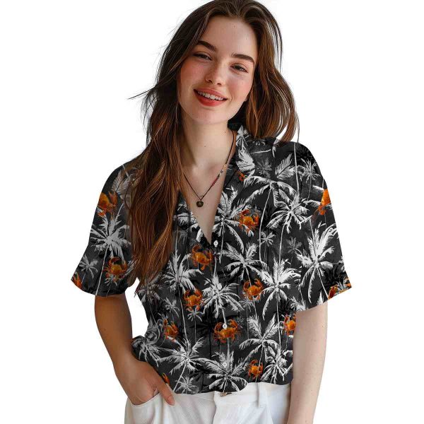 Crab Palm Pattern Hawaiian Shirt Trendy