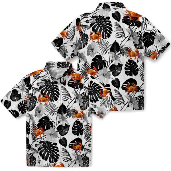 Crab Tropical Plants Hawaiian Shirt Latest Model