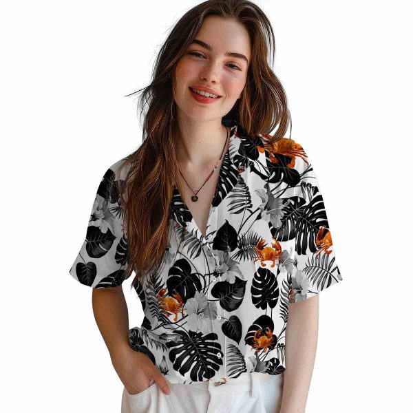 Crab Tropical Plants Hawaiian Shirt Trendy