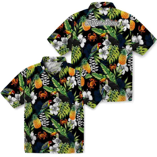 Crab Tropical Toucan Hawaiian Shirt Latest Model