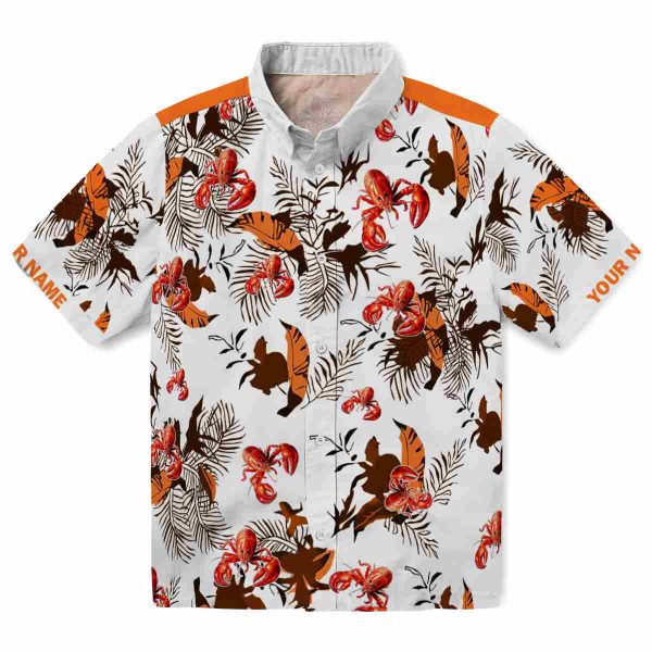 Crawfish Botanical Theme Hawaiian Shirt Best selling