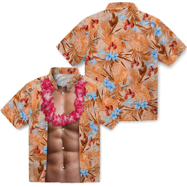 Crawfish Chest Illusion Hawaiian Shirt Latest Model