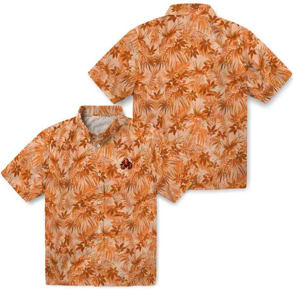 Crawfish Leafy Pattern Hawaiian Shirt Latest Model