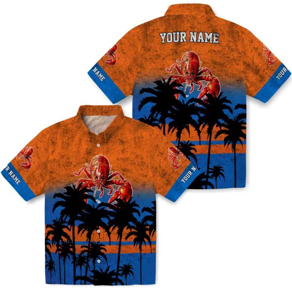 Crawfish Sunset Pattern Hawaiian Shirt Latest Model