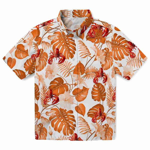 Crawfish Tropical Plants Hawaiian Shirt Best selling