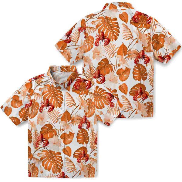 Crawfish Tropical Plants Hawaiian Shirt Latest Model