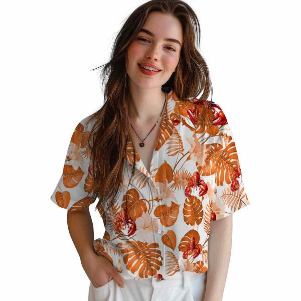 Crawfish Tropical Plants Hawaiian Shirt Trendy