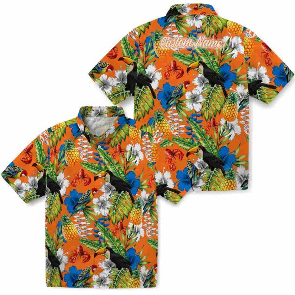 Crawfish Tropical Toucan Hawaiian Shirt Latest Model