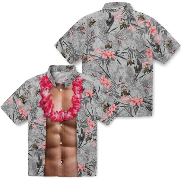 Dinosaur Chest Illusion Hawaiian Shirt Latest Model