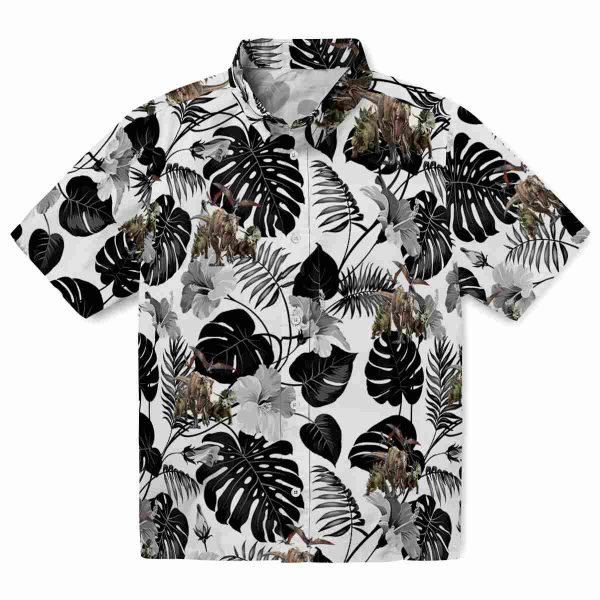 Dinosaur Tropical Plants Hawaiian Shirt Best selling