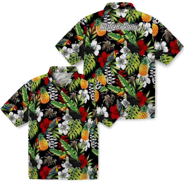 Dinosaur Tropical Toucan Hawaiian Shirt Latest Model