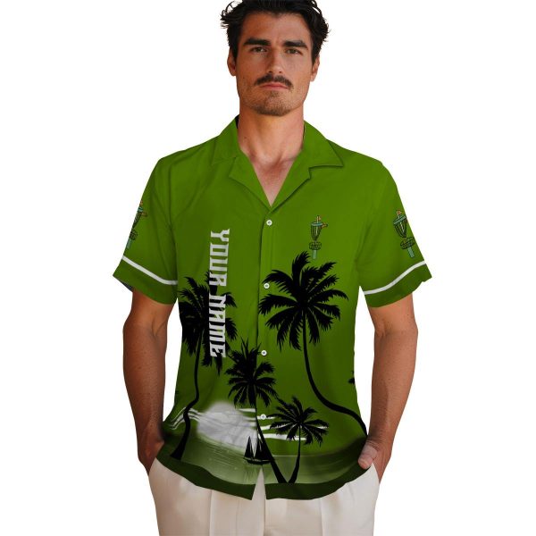 Disc Golf Beach Sunset Hawaiian Shirt High quality