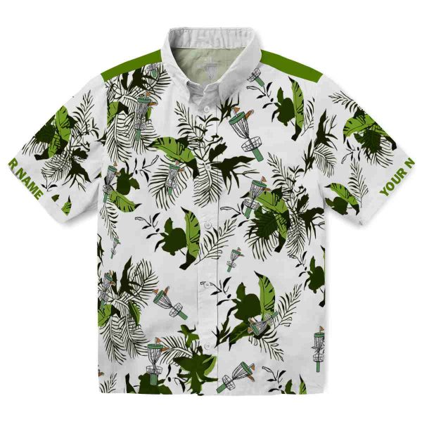 Disc Golf Botanical Theme Hawaiian Shirt Best selling