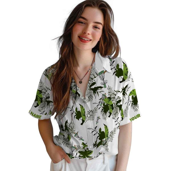 Disc Golf Botanical Theme Hawaiian Shirt Trendy