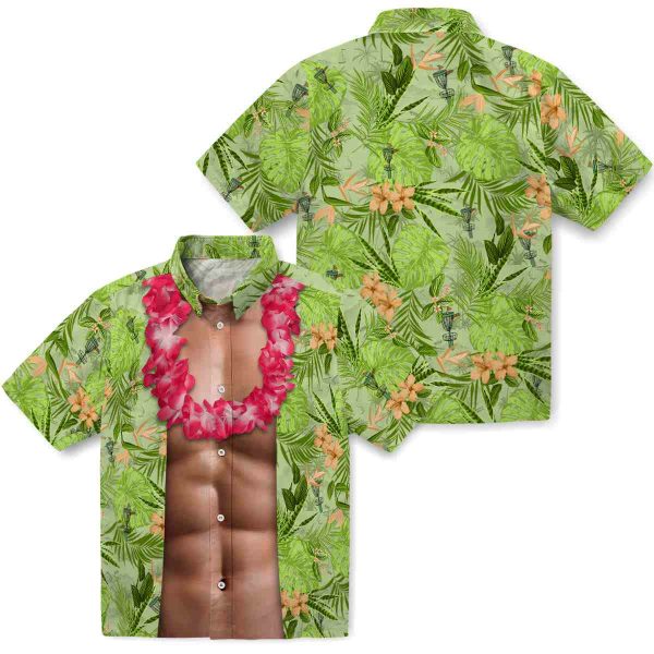 Disc Golf Chest Illusion Hawaiian Shirt Latest Model