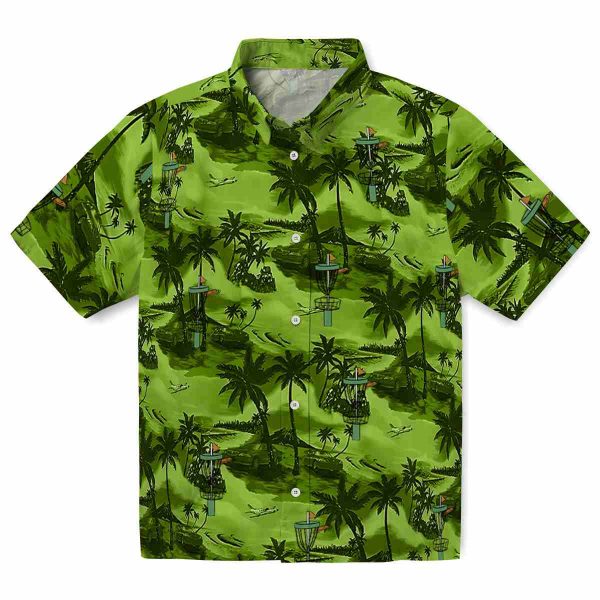 Disc Golf Coastal Palms Hawaiian Shirt Best selling