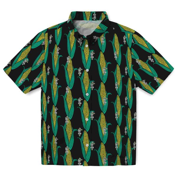 Disc Golf Corn Motifs Hawaiian Shirt Best selling