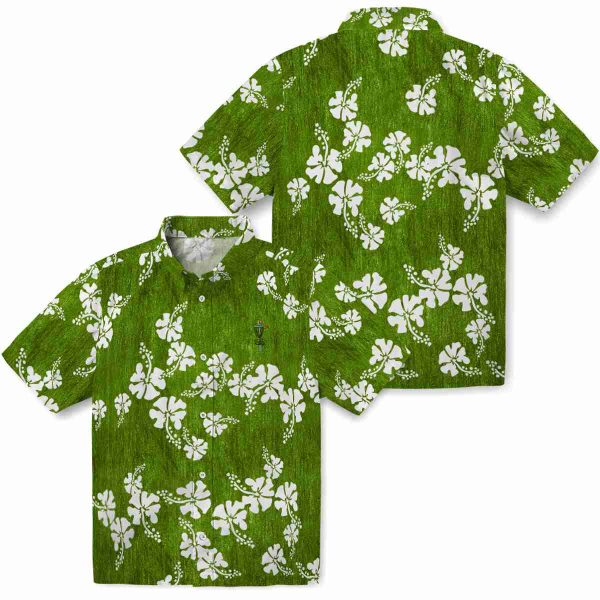 Disc Golf Hibiscus Clusters Hawaiian Shirt Latest Model