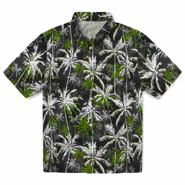 Disc Golf Palm Pattern Hawaiian Shirt Best selling