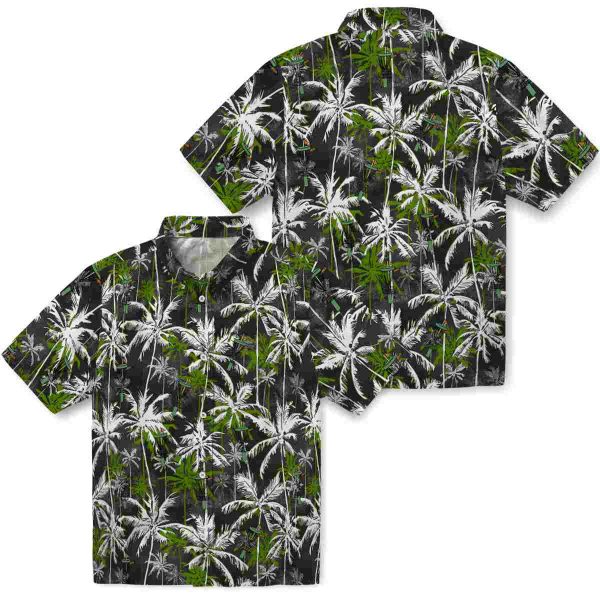 Disc Golf Palm Pattern Hawaiian Shirt Latest Model