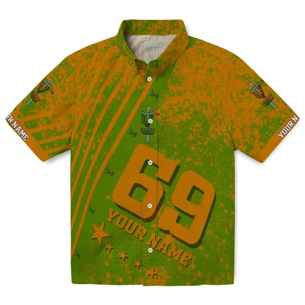 Disc Golf Star Stripes Hawaiian Shirt Best selling