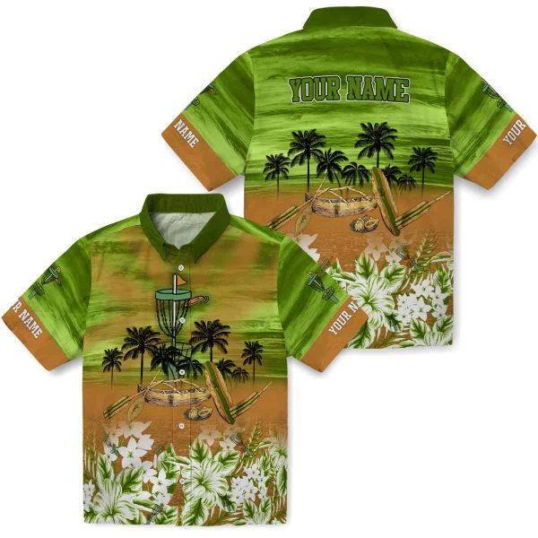 Disc Golf Tropical Canoe Hawaiian Shirt Latest Model