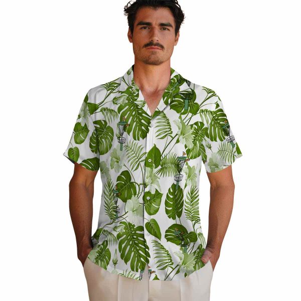 Disc Golf Tropical Plants Hawaiian Shirt High quality