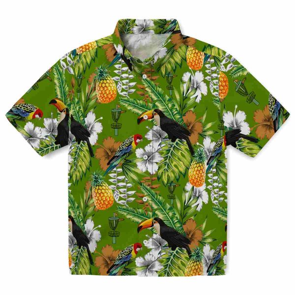 Disc Golf Tropical Toucan Hawaiian Shirt Best selling