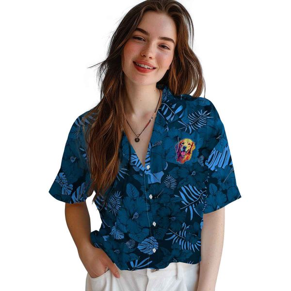 Dog Jungle Vibes Hawaiian Shirt Trendy