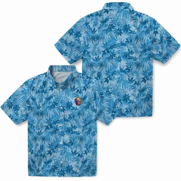 Dog Leafy Pattern Hawaiian Shirt Latest Model