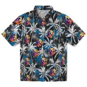 Dog Palm Pattern Hawaiian Shirt Best selling