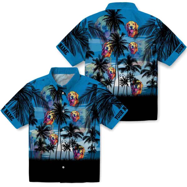 Dog Sunset Scene Hawaiian Shirt Latest Model