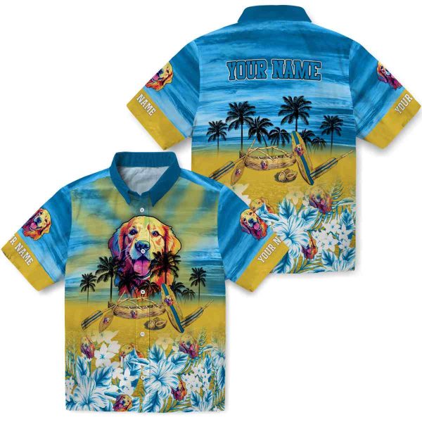 Dog Tropical Canoe Hawaiian Shirt Latest Model