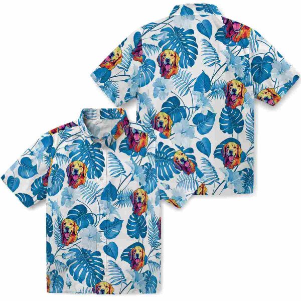 Dog Tropical Plants Hawaiian Shirt Latest Model